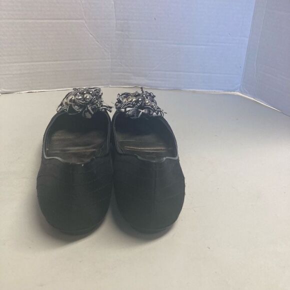 ISABELLA FLORE Women’s Genuine Leather Made in Italy Vero Cuoio Size 8.5 M Black - Picture 6 of 12